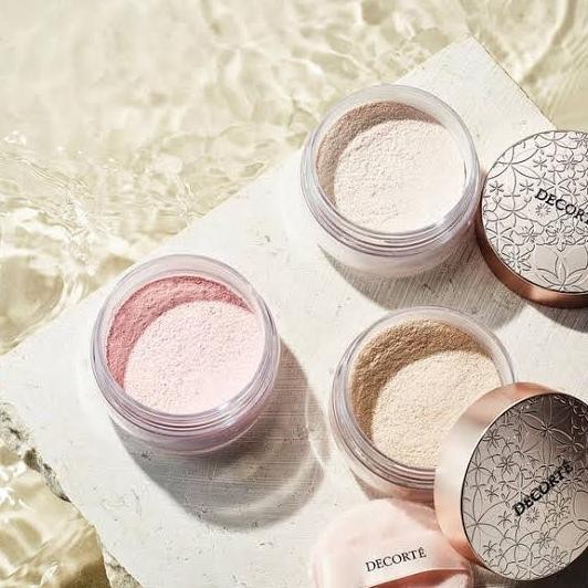 Decorte Face Powder, Loose Transparent Setting Tone Up Powder Loose