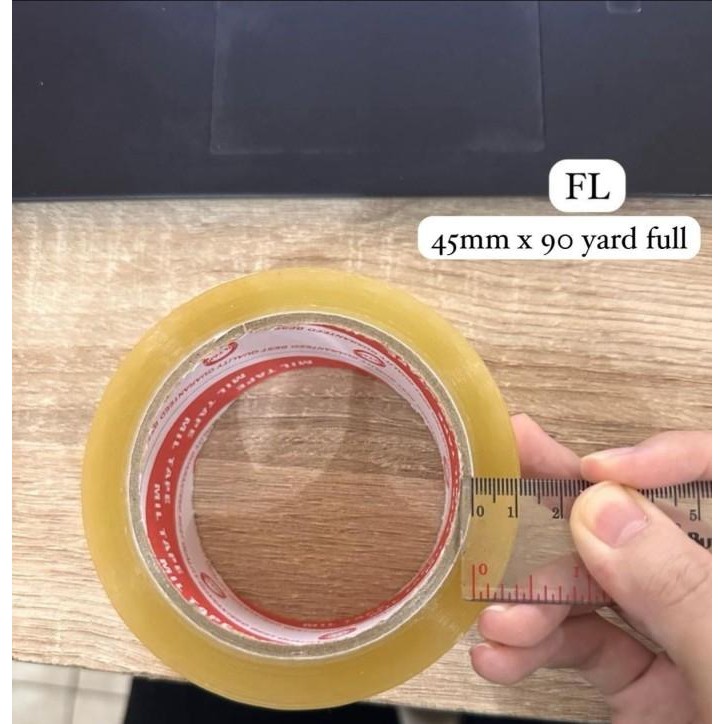

Lakban 45 Mm 90 Yard Full - Lakban Packing - Tebal