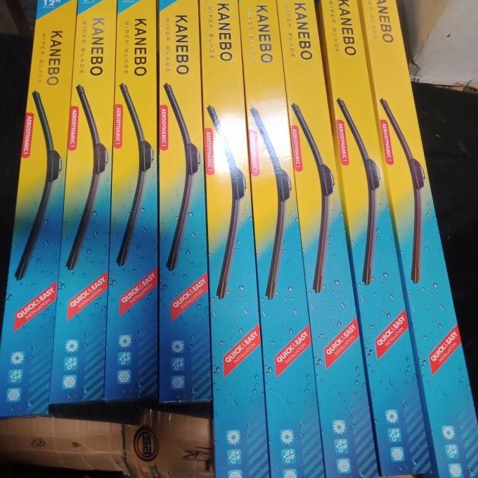 TERMURAH Kanebo Wiper Blade Frameless / Karet Pembersih Kaca Mobil - Original