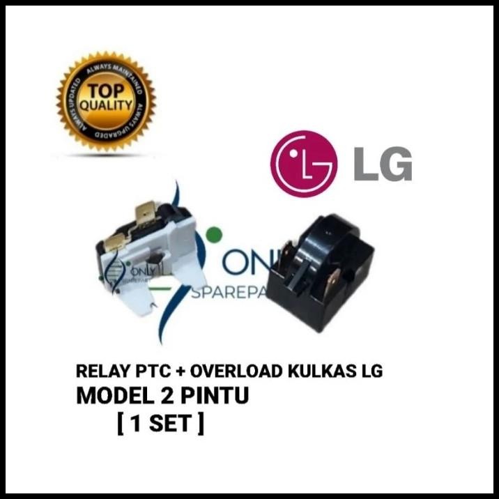 Relay Ptc Overload Kulkas Lg 2 Pintu
