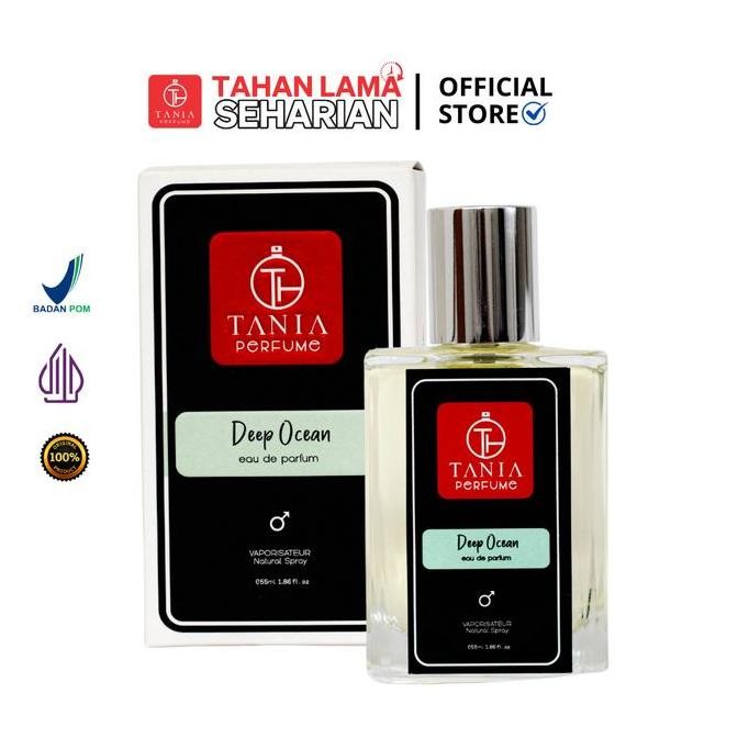 Jual Murah Tania Perfume - Deep Ocean - Extrait De Perfume Ukuran 55 Ml Mengandung 50% Fragrance Oil
