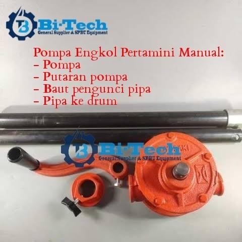 Pompa Engkol Bbm Bensin Pertamax Pertalite Pompa Pertamini Manual Original Dan Terpercaya