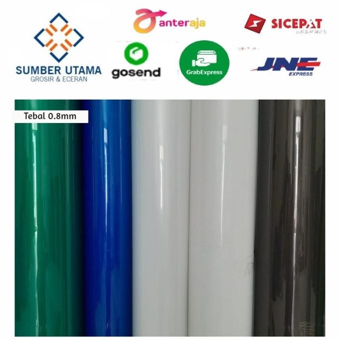 Penutup Pagar Rumah Fiber Pagar Polos Tebal 0.8Mm