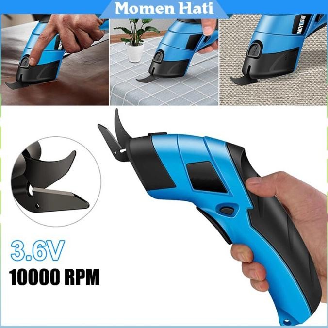 

PEMOTONG KAIN ELEKTRIK 3.6V/2000MAH GUNTING ELEKTRIK PEMOTONG KAIN