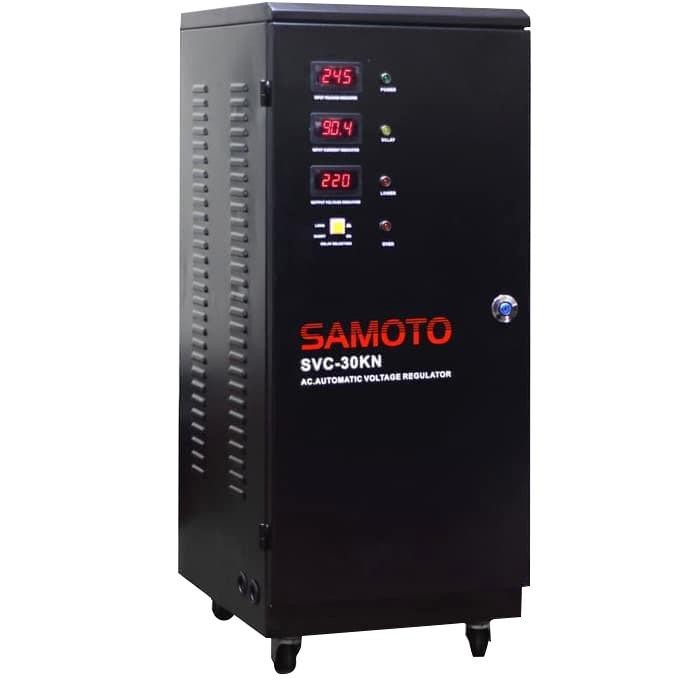 Stabilizer 30Kva Auto Volt Samoto Digital Listrik Single Phase Original Dan Terpercaya