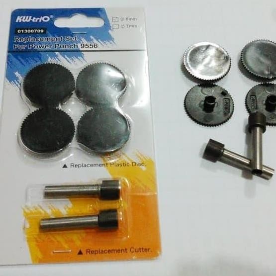 

REPLACEMENT CUTTER SET/ MATA PISAU PEMBOLONG KW-TRIO 9556 ORIGINAL DAN TERPERCAYA