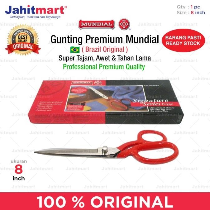 

GUNTING "MUNDIAL" SR 8" RED HANDLE