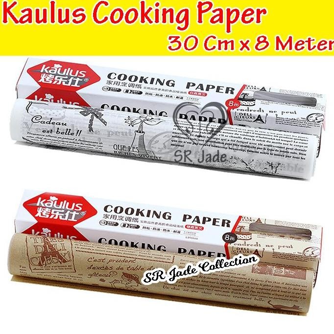Kaulus Baking Paper Cooking Paper Newspaper Vintage Kertas Roti Baking