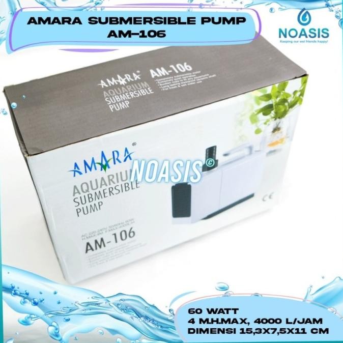Amara AA 106 Pompa Celup Kolam - Aquarium - Hidroponik Amara AA106
