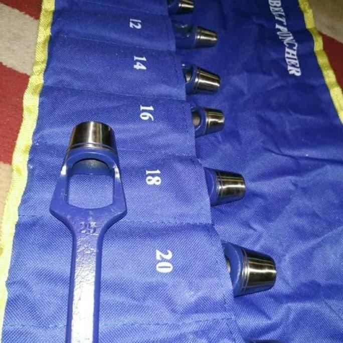 

(LJT)ALAT PEMBOLONG PLAT PLONG SET - HOLLOW PUNCH SET 14 PCS ORIGINAL DAN TERPERCAYA