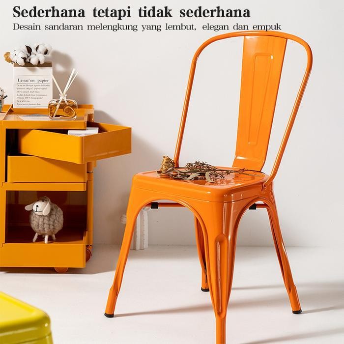 E-Tife Kursi / Kursi Besi / Kursi Makan /Kursi Bar /Kursi Tinggi /Kursi Toko Kopi /Kursi Toko Teh Su