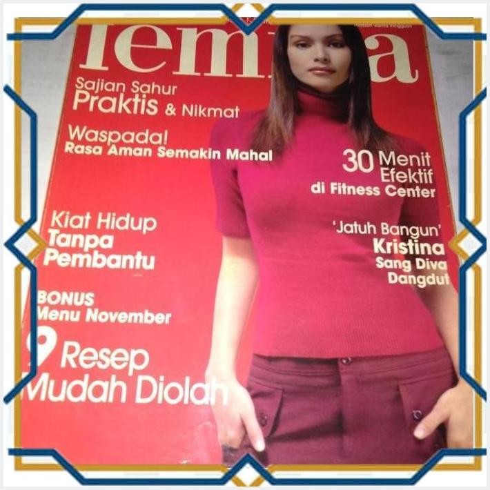 [4PE] MAJALAH FEMINA TAHUN 2002 COVER ZIFA