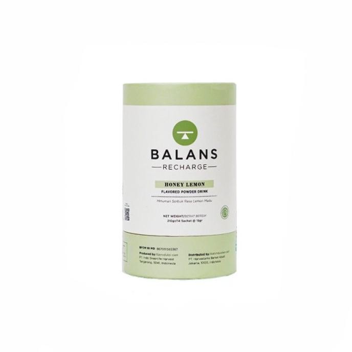 

Grosir Balans Recharge Fiber Drink / 1 Box Rasa Honey Lemon I Balans Recharge