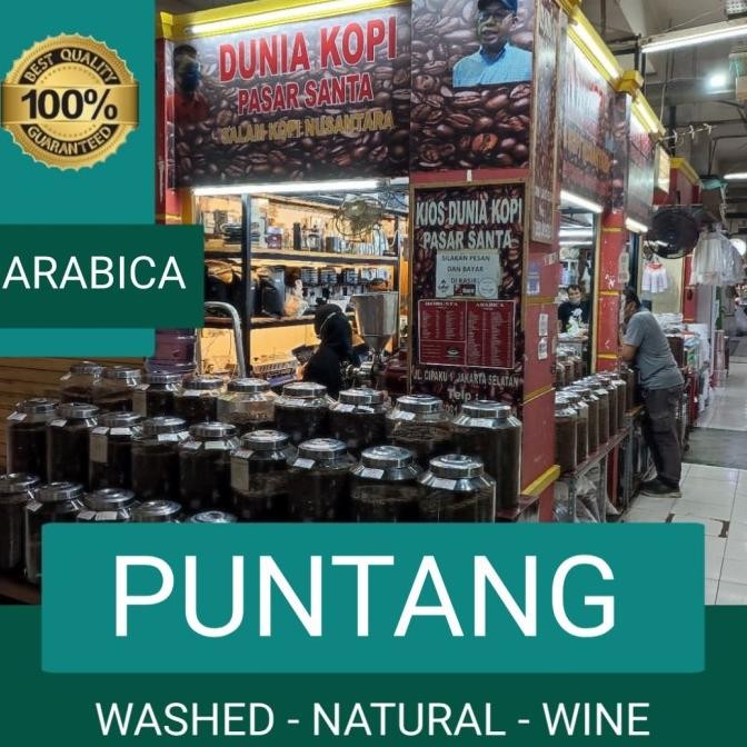 

Promo Kopi Arabika Puntang 250 Gram