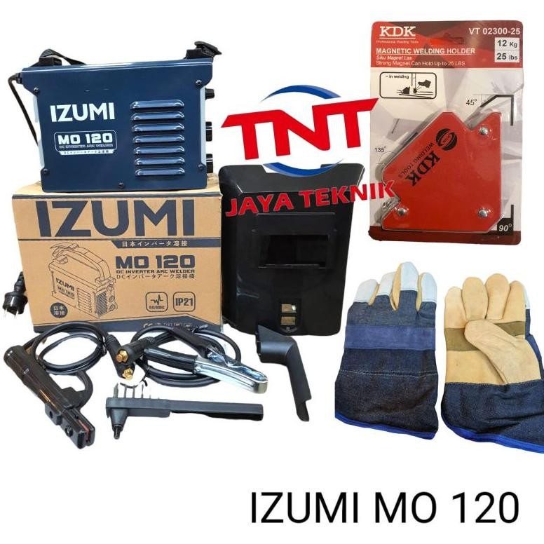 MESIN LAS IZUMI MO 120 TRAVO LAS INVERTER IZUMI MMA 120 IZUMI 120