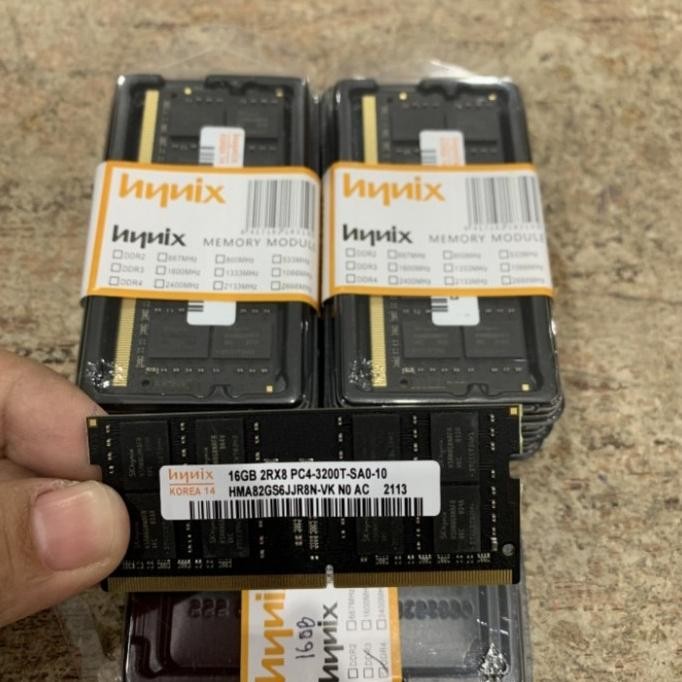 SODIMM DDR4 16GB HYNIX PC 3200 MHZ ( RAM LAPTOP )