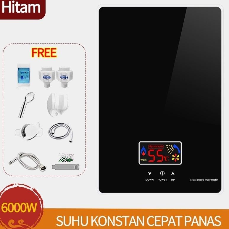 Instan Water Heater / Water heater Suhu Konstan / Pemanas Air Listrik Tanpa Tangki Shower Air Panas 