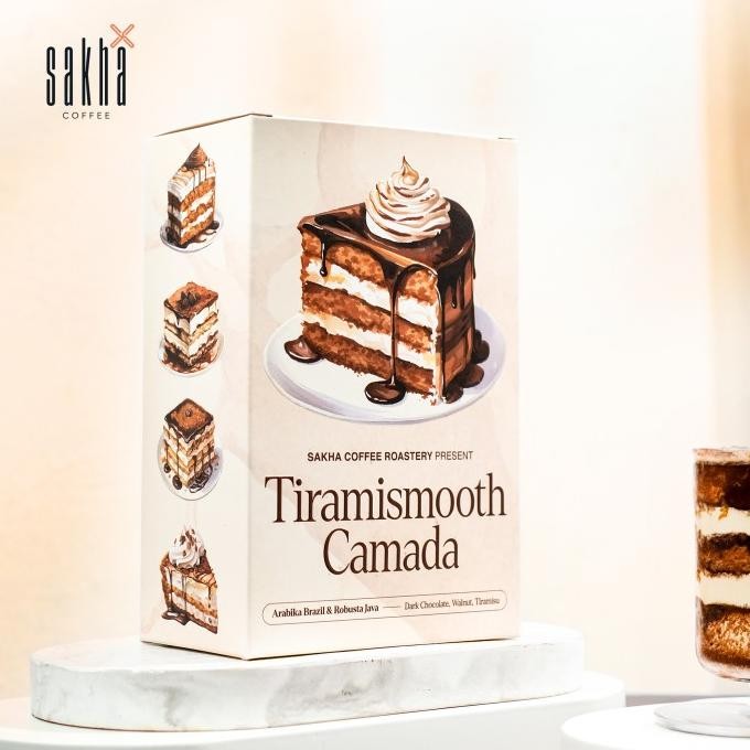 

Murah Tiramismooth Camada Kopi Espresso House Blend Coffee Beans Bubuk Asli