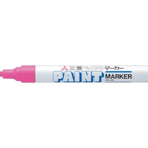 

Ready Uni Paint Marker Pink PX20.13 Marking Material Spidol Cat Permanen
