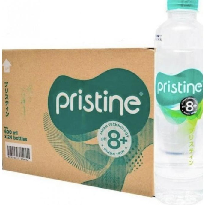

Promo Pristine Ph 8+ 600Ml Air Mineral Botol 1 Dus