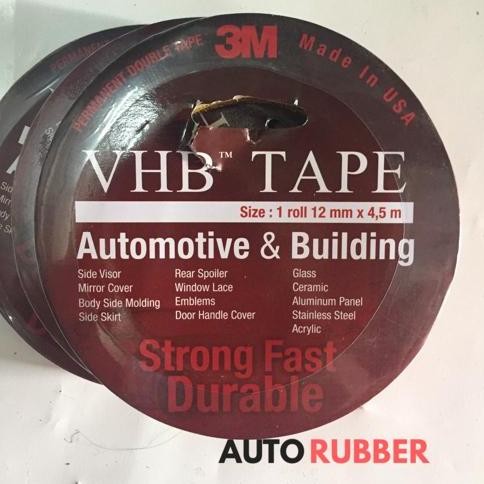 

ready Double tape 3M VHB 12 mm x 4.5 m murah