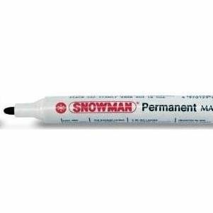 

Ready Spidol / Marker Snowman G12 Permanent / Permanen Lusinan - Hitam