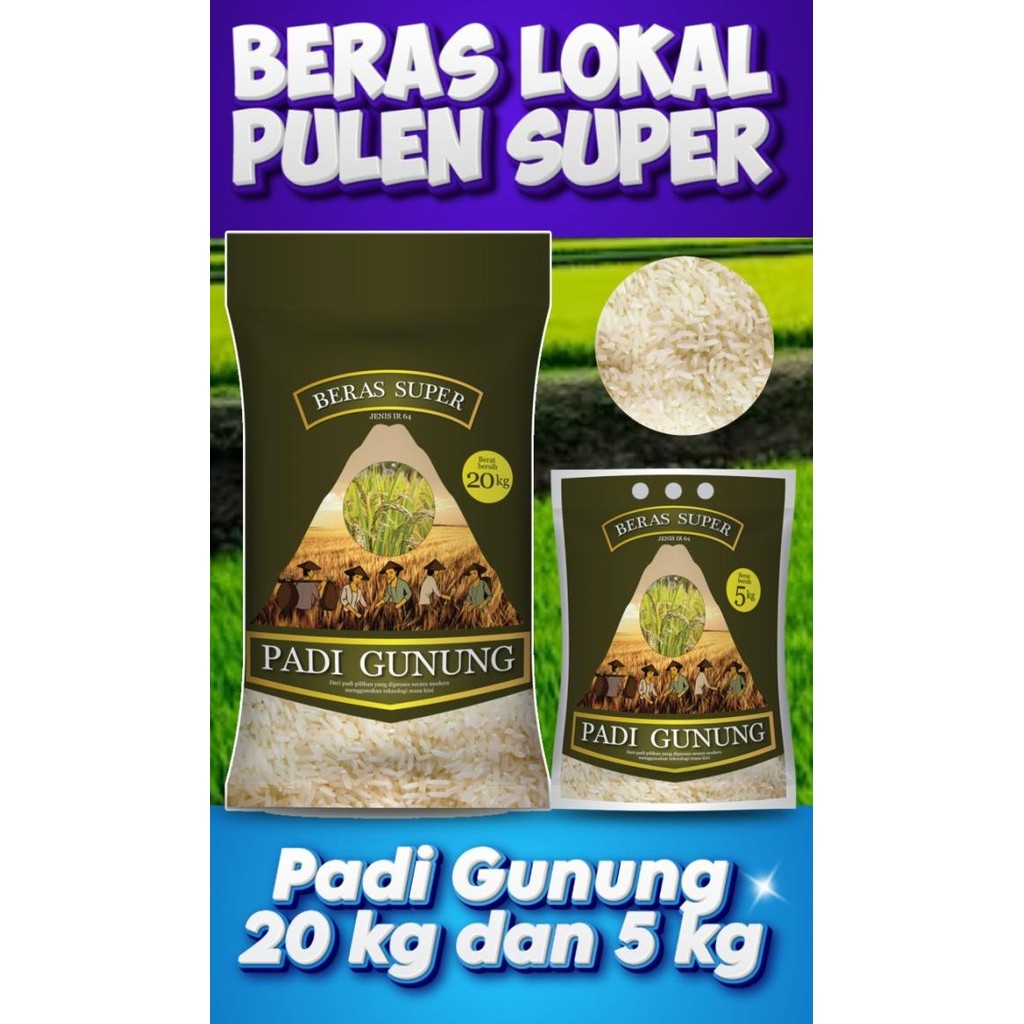 

Ready Beras Putih Pulen PG 5 kg