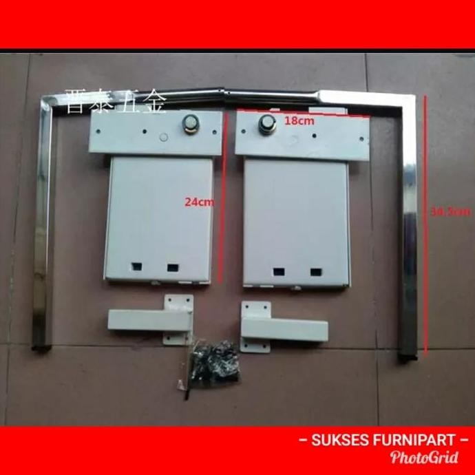 ready  Engsel Ranjang Lipat Murphy Bed wall HORIZONTAL wall bed