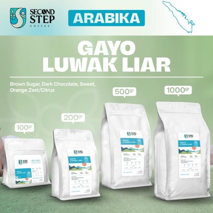 

Sale Kopi Luwak Liar Arabika Gayo Aceh Sumatra Arabica Coffee Bean Espresso