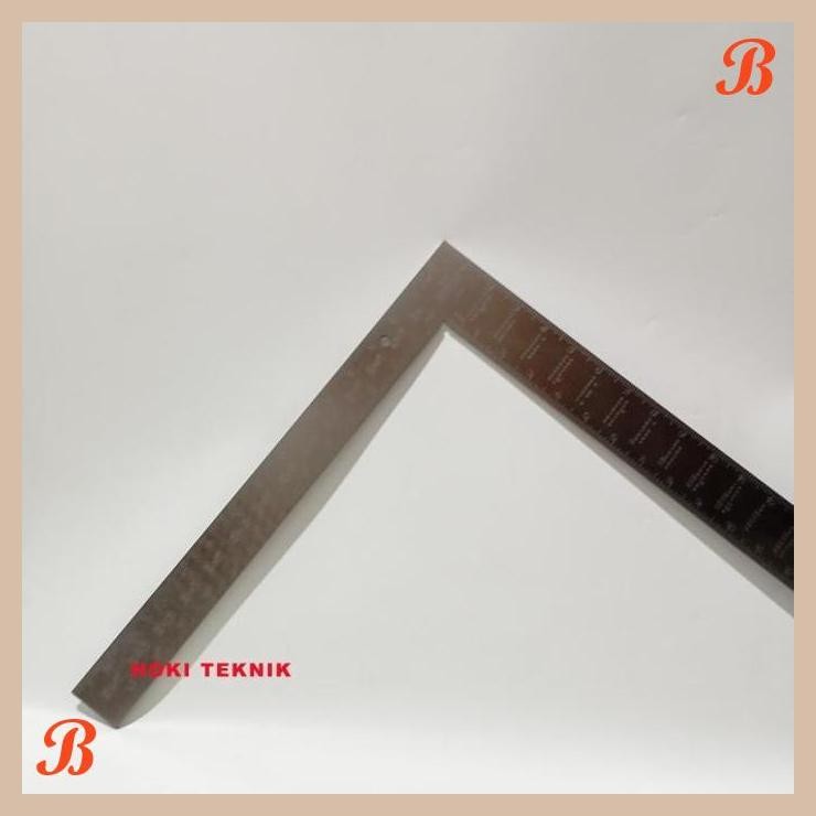 [HKT] PENGGARIS SIKU BESAR 40X60 STAINLESS SIKU TUKANG L