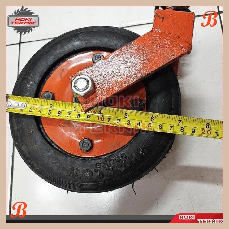 [HKT] RODA BELAKANG GEROBAK DORONG GLETREK 7 INCH