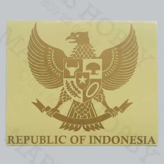 

ready Stiker Garuda Republic of Indonesia murah