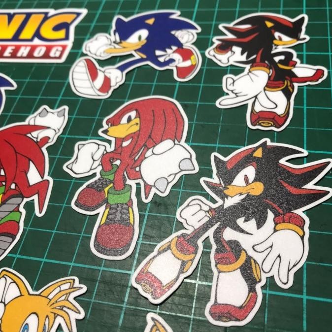 

ready Sticker Pack Premium Diecut SONIC murah