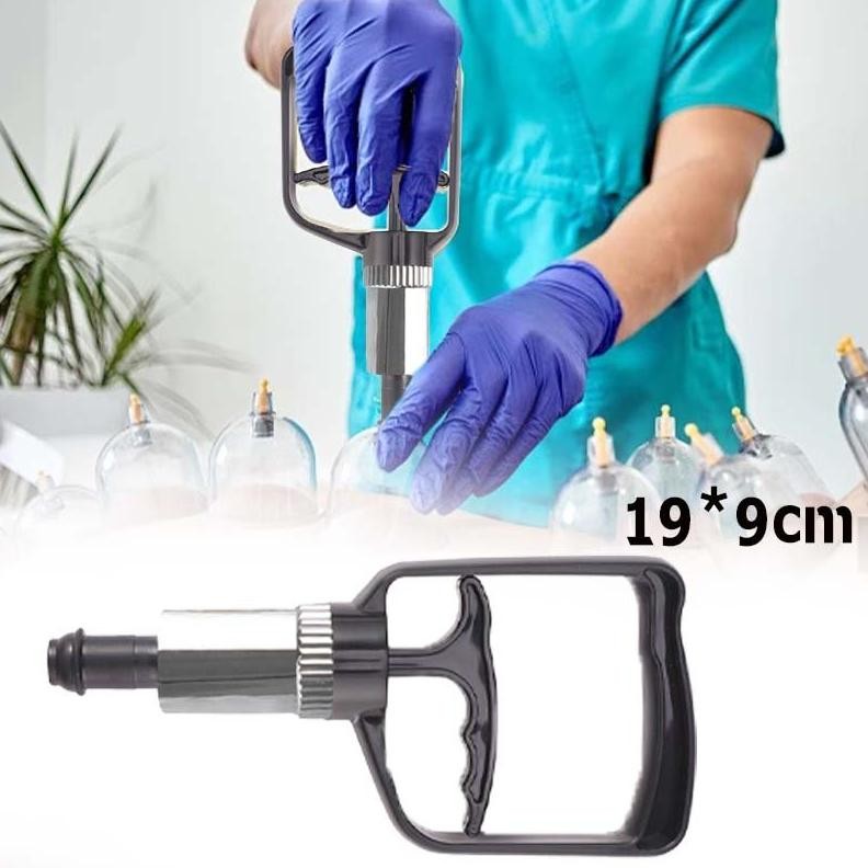 Premium Pompa Bekam Washable Pompa Alat Bekam Alat Bekam Manual Pompa Bekam Kangzhu Kop Angin Bekam 