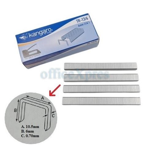 

ready Isi Stapler Tembak TR13/6 / Isi Staples Gun Tacker Kangaro murah