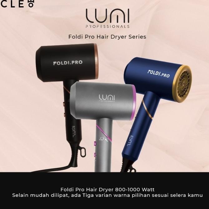 TERBARU - Lumi Professionals Foldi Pro - Hairdryer Lumi