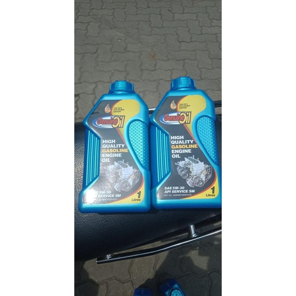 Oli Mesin Genuine Oil Daihatsu 5W-30 1 Liter ORIGINAL Oli mobil