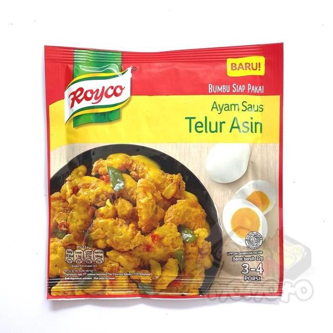 

Royco Ayam Saus Telur Asin Salted Egg Chicken 22 gram HALAL