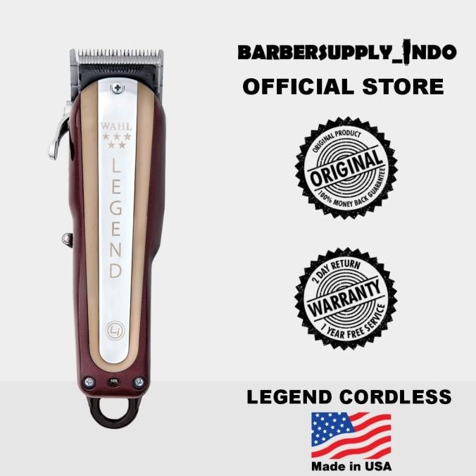 Wahl Legend Cordless Mesin Cukur Alat Cukur Rambut Original