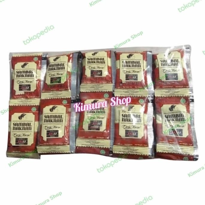 

50 Sachet Sambal Bawang Nak Nan eNAK teNAN Pedas