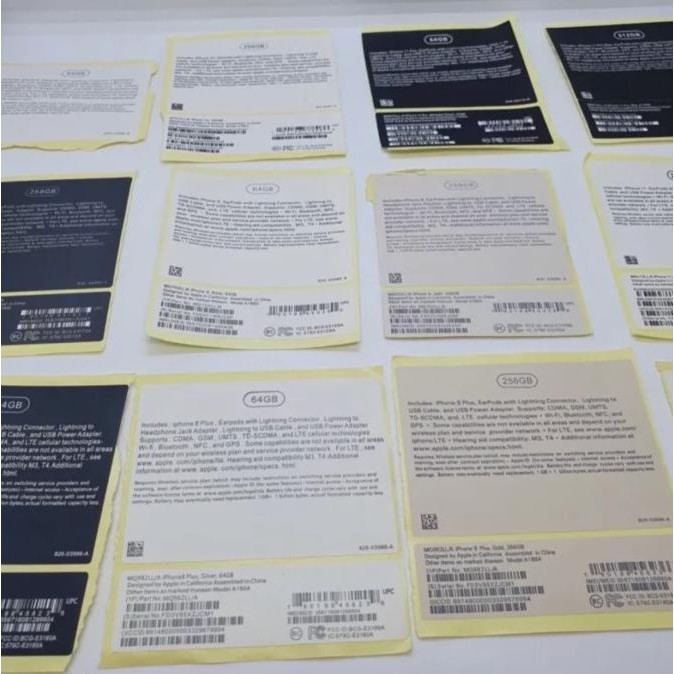 

ready CETAK PRINT STIKER LABEL IPHONE OR IPAD SEMUA TYPE BISA murah