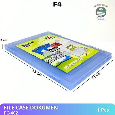 

tyS WAJIB EXTRA PACKING BOS File Case F4/ Hard Case Dokumen/ Map Case/ Kertas/ Office/ Sekolah Stationery