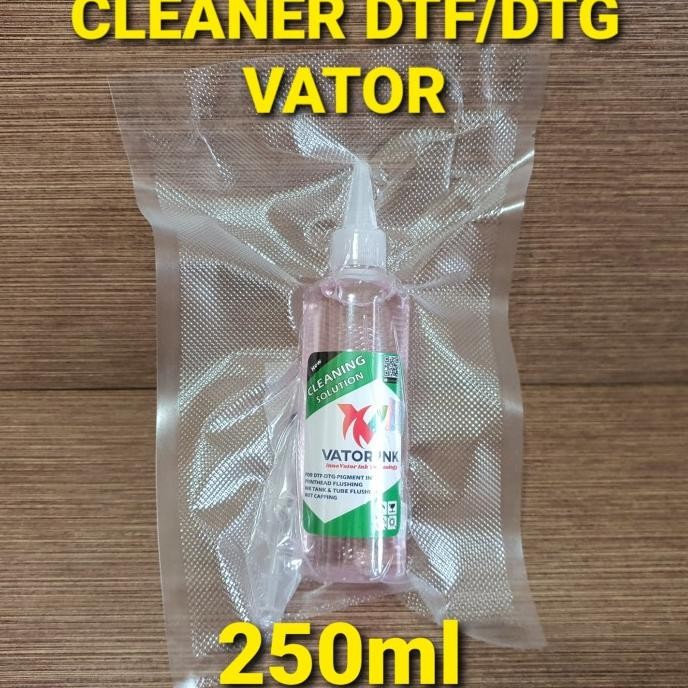 

tyS CLEANER PRINTER DTF DTG VATOR 250ml Premium Cleaning Solution