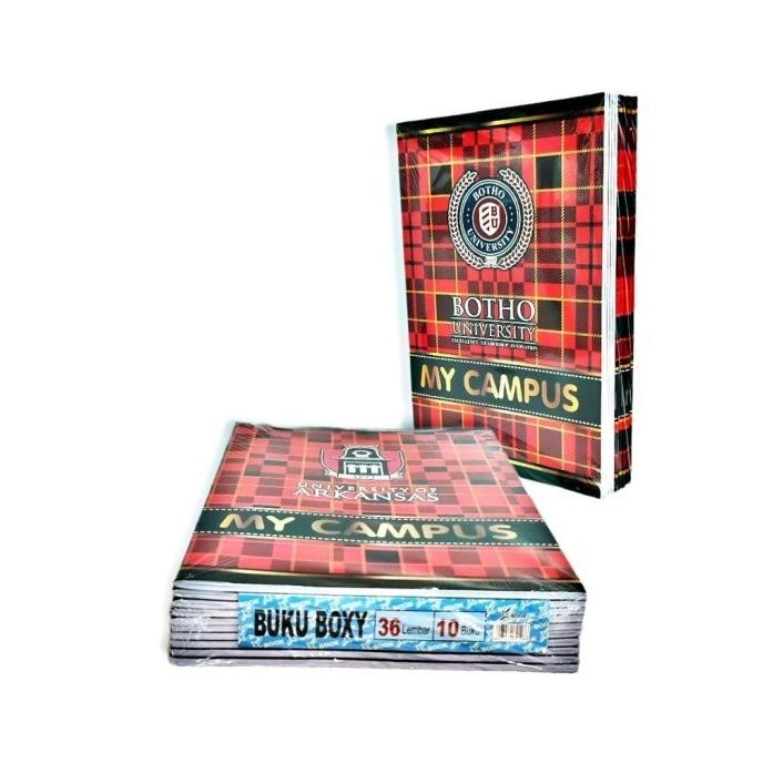 

tyS Buku Tulis CAMPUS X-Book 36 lembar PANJANG (PER PAK ISI 10)