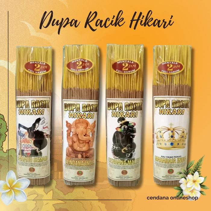 Koleksi Dupa Racik Hikari 800 Gram Napura Aromatic (Maharaja, Cendana)