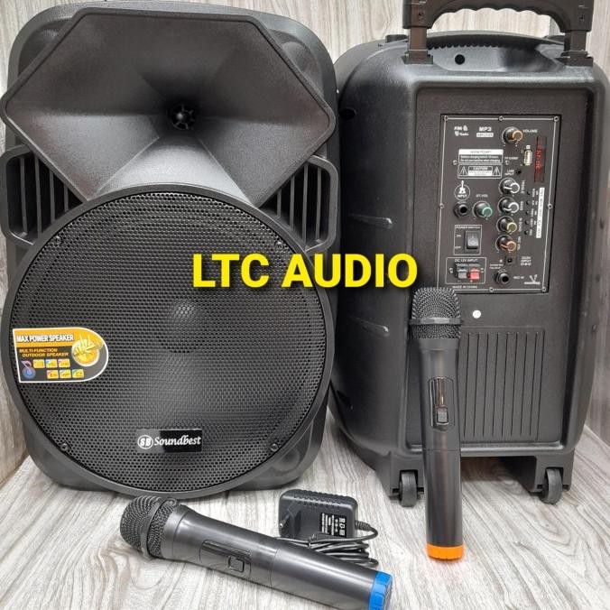 PORTABLE WIRELESS/SPEAKER PORTABLE SOUNDBEST FT-12 (12 INCH)