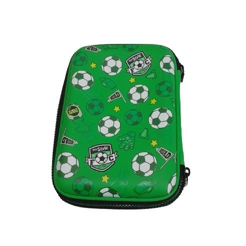 

baru !!! My Style TM 2261 Soccer Hardtip Pencil Case. Tempat Pensil Multifungsi Anak Laki-laki.