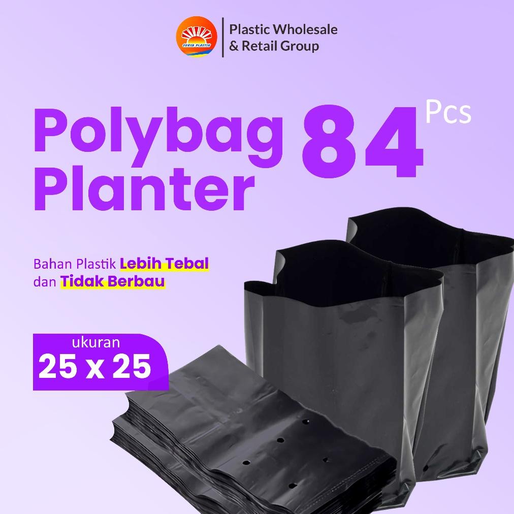 Polybag / Polibeg / Polibag Media Tanam Ukuran 25X25 1 Kg Diskon