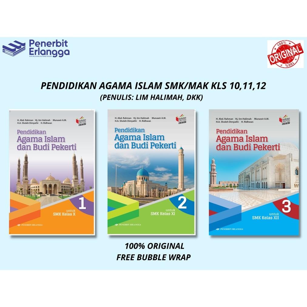 [Erlangga Official] Ppkn Smk/Mak Kelas 10 11 12 KD17 murah