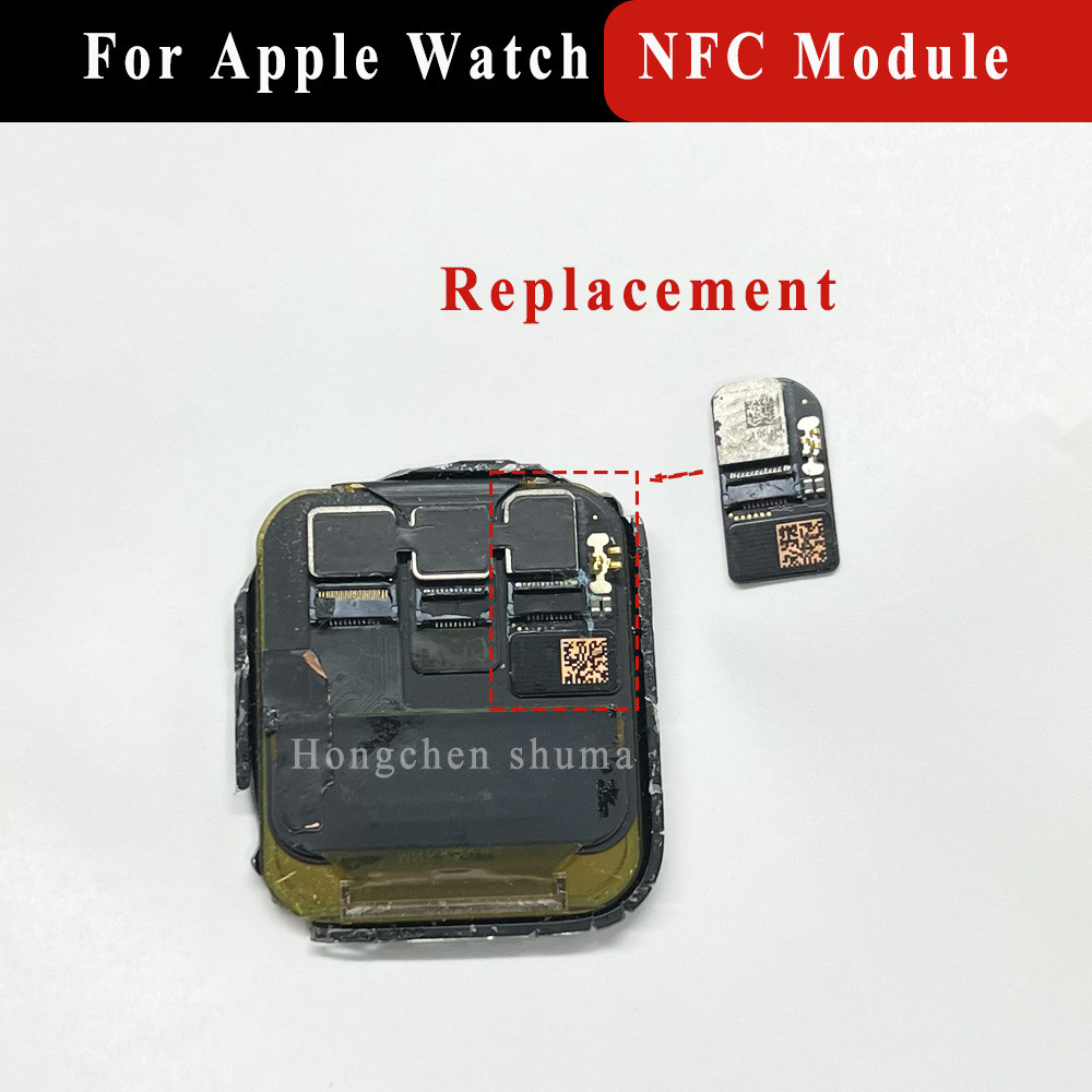 

Untuk Apple Watch Series 2 3 4 5 6 SE 38mm 42mm 40mm 44mm NFC Wireless Charging Antena Chip Modul Pe